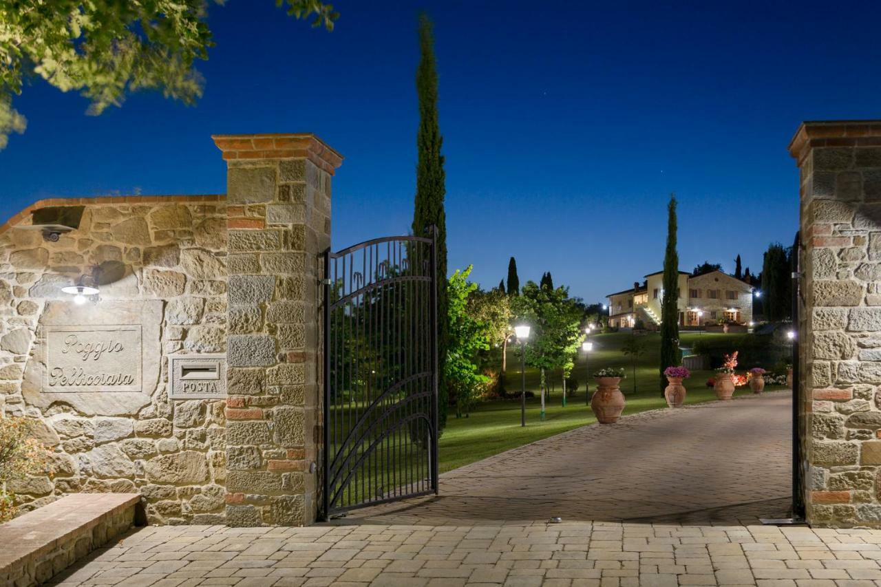 Poggio Pellicciaia Villa อาเรซโซ ภายนอก รูปภาพ