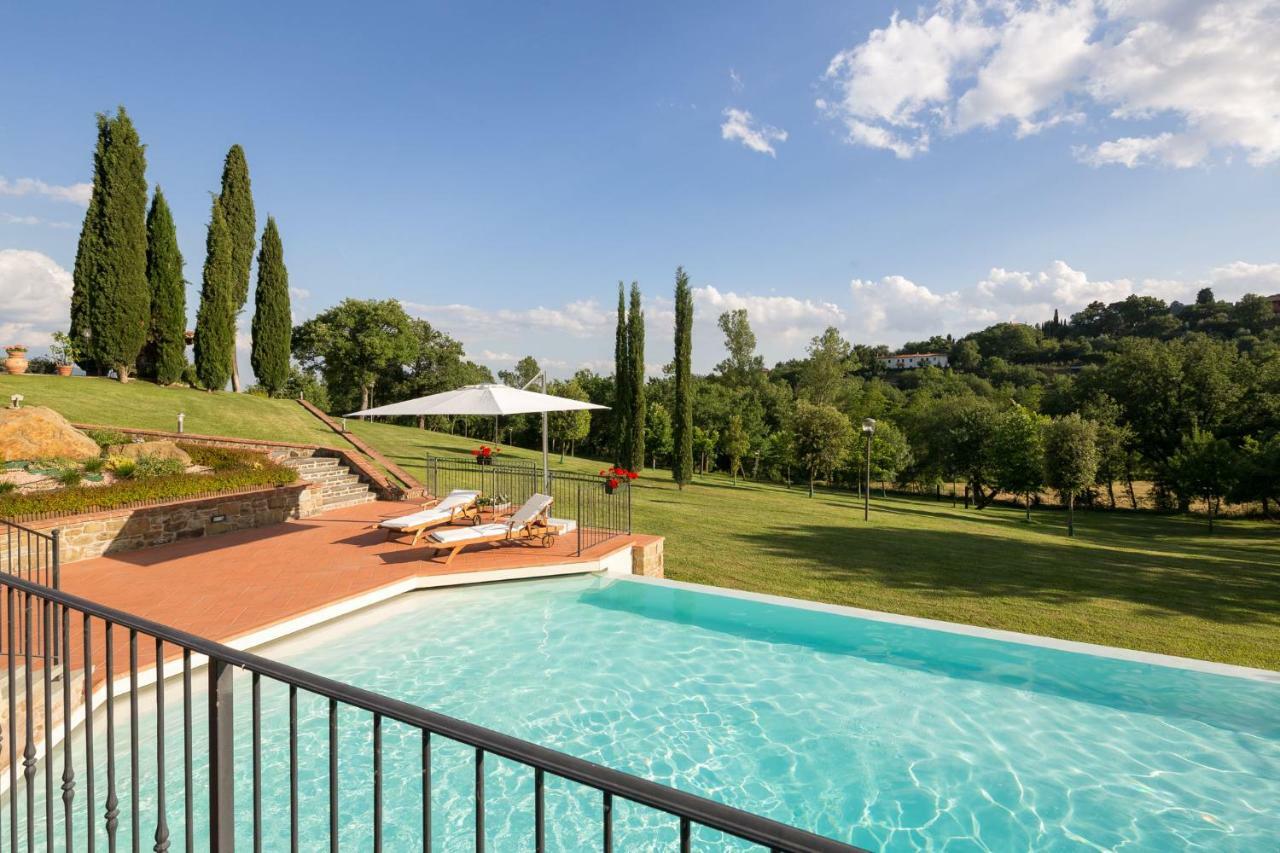 Poggio Pellicciaia Villa อาเรซโซ ภายนอก รูปภาพ