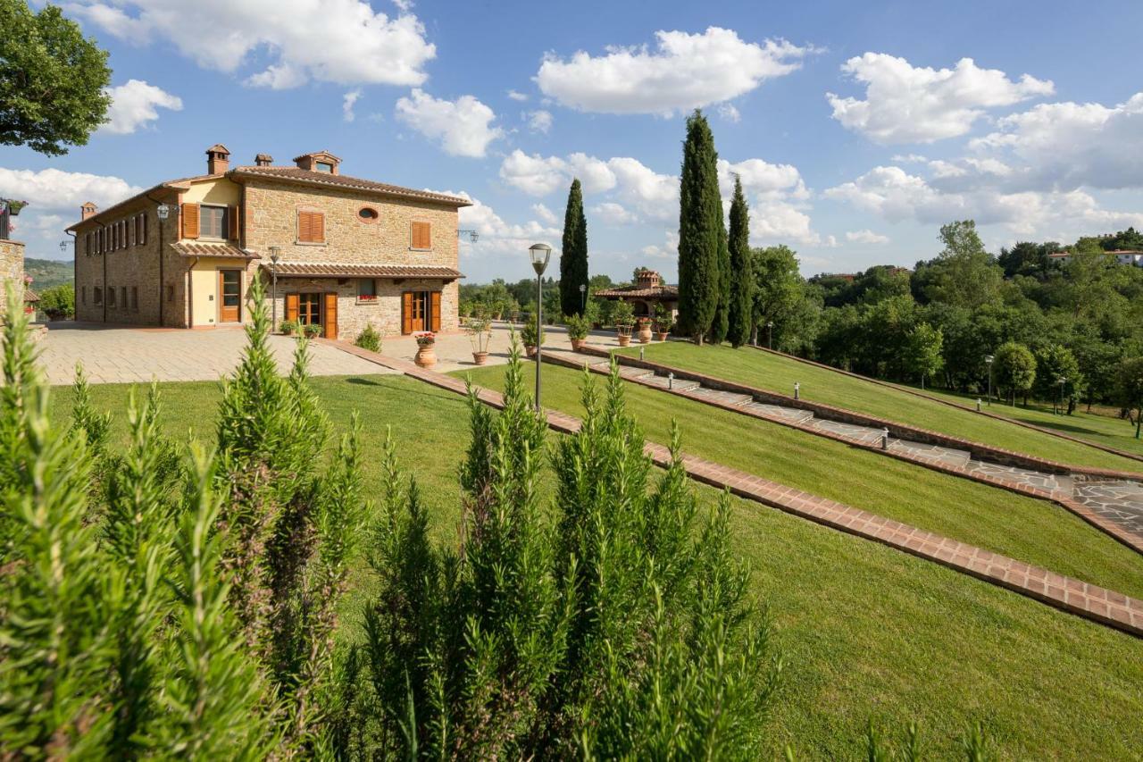 Poggio Pellicciaia Villa อาเรซโซ ภายนอก รูปภาพ