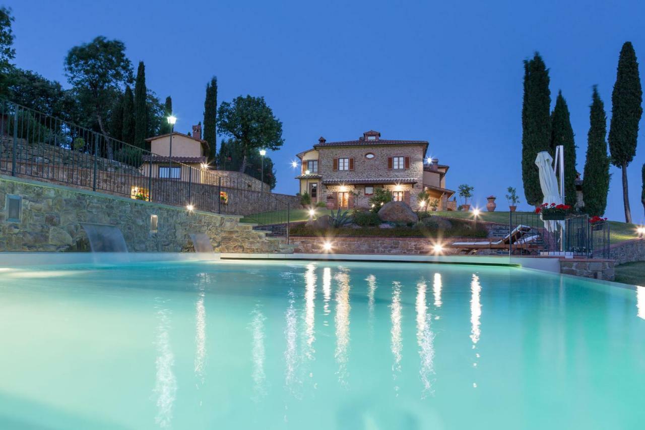 Poggio Pellicciaia Villa อาเรซโซ ภายนอก รูปภาพ