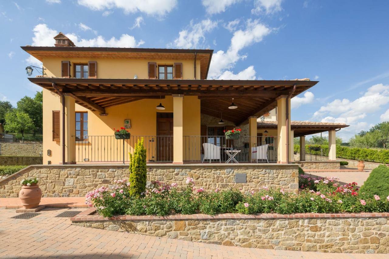 Poggio Pellicciaia Villa อาเรซโซ ภายนอก รูปภาพ
